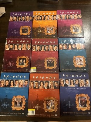 FRIENDS Complete series seasons 1-10 on DVD  ALL 10 seasons