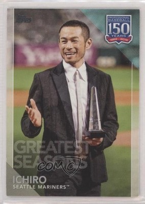 2019 Topps 150 Years of Professional Baseball Greatest Seasons Ichiro Suzuki 0l2