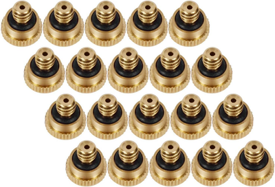 #ad #ad 0.016quot; Orifice 0.4mm Thread UNC 10 24 Brass Misting Nozzles Low Pressure At... $20.73