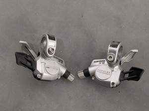 Sram X-9 Trigger Shifters Pair Used 9 spd MTB Mountain Bike Nice Left Right