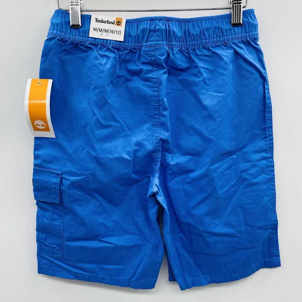 Timberland Youth Boys Size Medium 10/12 Drawstring Pull On Cargo Shorts $45 1752 - Image 4 of 4