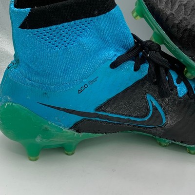 Nike Magista Obra FG Soccer Cleats Mens Size 10 Black Turquoise