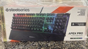SteelSeries Apex Pro HyperMagnetic Gaming Keyboard #64622 (Brand NEW/Sealed)