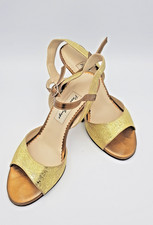 Tangoschuhe Tanzschuhe Paso de Fuego Tango Argentino Gr. 38 Gold Absatz 8 cm