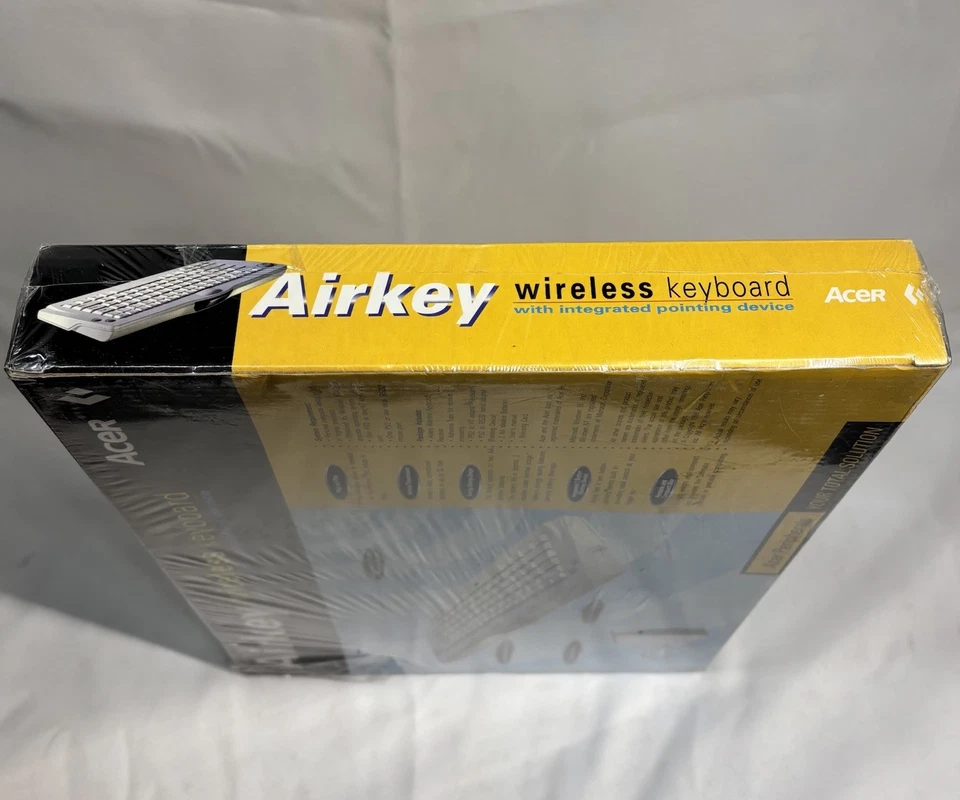 Acer AirKey Wireless Keyboard NIB Vintage Windows 95 Infrared PC Retro Sealed - Image 4 of 4