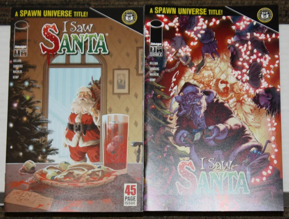 Image Spawn: I Saw Santa #1-2 COMPLETE SET BOTH As, 1sts - Killian Sanders