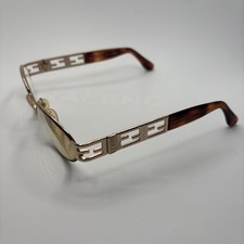 FENDI FS 176 Eyeglasses Frame Gold/Brown Tortoise 53-20-125mm Italy C92
