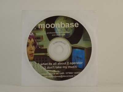 MOONBASE WHAT ITS ALL ABOUT/OPERATOR/DON'T TAKE MY MUSIC (H1) 2 Track Promo CD S