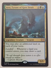 Aesi, Tyrant of Gyre Strait M 210 NM Duskmourn DSC Magic MTG