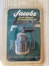 Jacobs Drill Chuck Conversion Kit 1/2" 13mm Drive Professional Replacement NEW