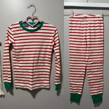 Mini Boden Unisex Striped Pj Set