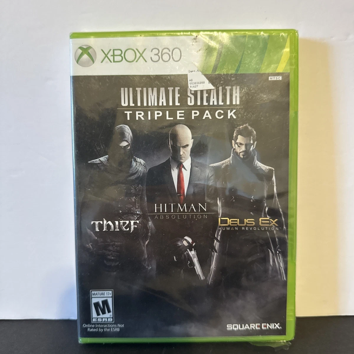 ULTIMATE STEALTH TRIPLE Pack - Xbox 360 - Thief / Hitman / Deus Ex Clasificado Maduro EUR 20,36 - ES
