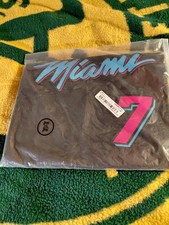 Miami Heat Giannis Antetokounmpo Black/Pink/Blue Jersey NBA Basketball New Xl