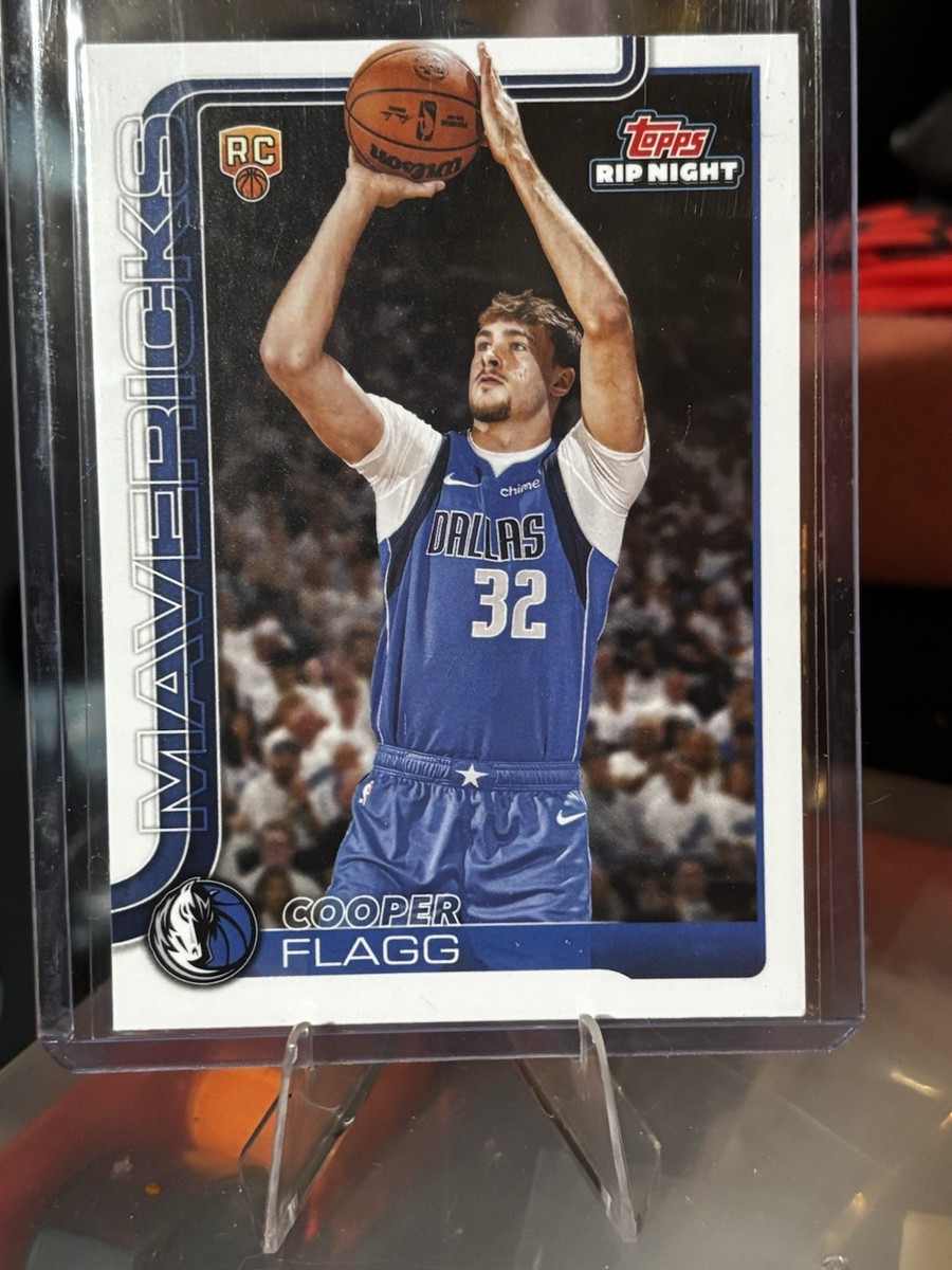 2025-26 Topps - Cooper Flagg #201 (RC) Topps Rip Night Exclusive