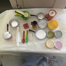 Vintage Tupperware Toys Kitchen Play Set. 29 Pieces