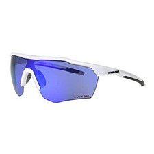 boys Pitch Perfect Youth Sunglasses Shield 65 Millimeters White and Blue