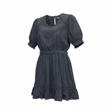 Forever New Dress 6 Mini Party Cocktail Lace Insert A Line Short Sleeve Round