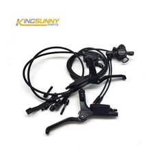 Tektro Hydraulic Disc Brake Set Front  Rear Black Aluminum for E-Bike MTB