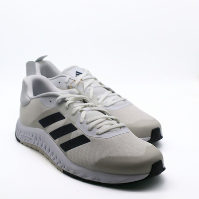 Adidas Unisex-Adult Everyset Training Sneaker White/Black/Gray 11.5 - NEW