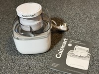 Cuisinart ICEM10U Solo Scoops Ice Cream Maker - White - Opened But Never Used
