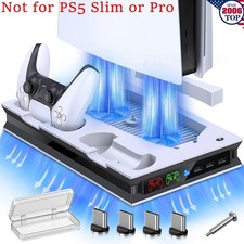 Stand 2 Cooling Fan For PS5 Controller Charging Station for Sony Playstation 5