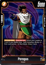 Paragus - Common Battle Normal Saiyan's Pride FB08 FB08-083 Dragon Ball TCG