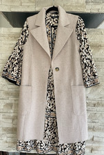 Marc Cain Jacke lange Weste Schurwolle N2 (36 38) NP 349€ puderrosa  wNEU