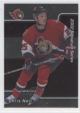 2001-02 ITG Be A Player Signature Series Chris Neil #219 0c3