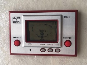 gamewatch Early Version Rare Nintendo Game Watch Ball Japan