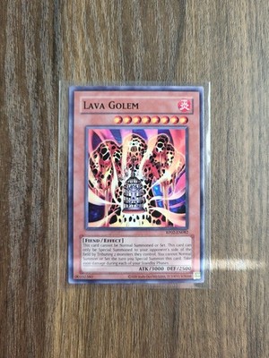 Lava Golem RP02-EN082 Retro Pack 2 Unlimited 2020 Reprint NM