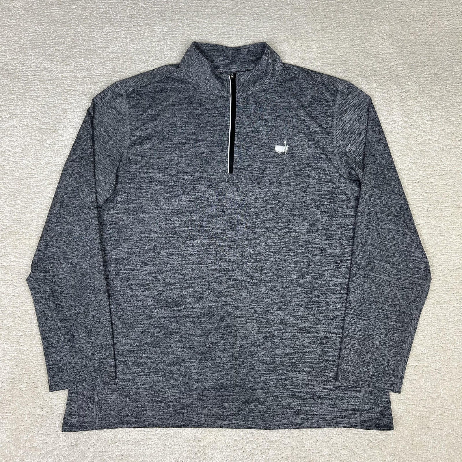 Masters Tech Active Pullover Mens Medium Gray Qua… - image 1