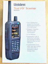 Uniden SDS100 Digital APCO Deluxe Trunking Handheld Scanner