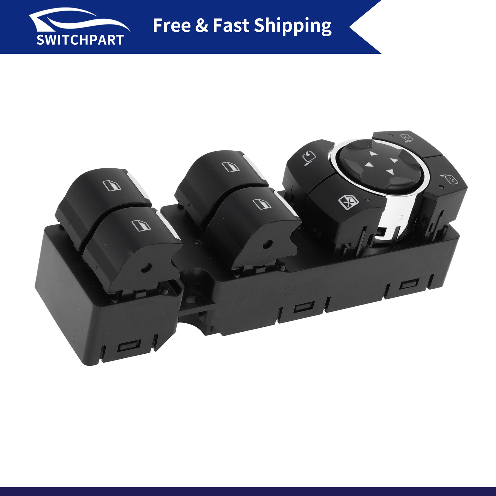 Front Left Driver Side Window Control Switch for Lincoln MKX GA1Z14529AB