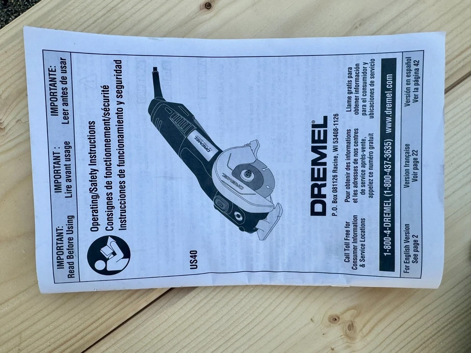 Dremel Ultra-Saw US40 - Kit Multi-Sierra Compacto 7.5A con 3 Hojas Foto 3 de 4