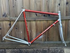 Vintage Vitus Duralinox 979 Colnago decalcomania 57 cm lega legata telaio bici da strada