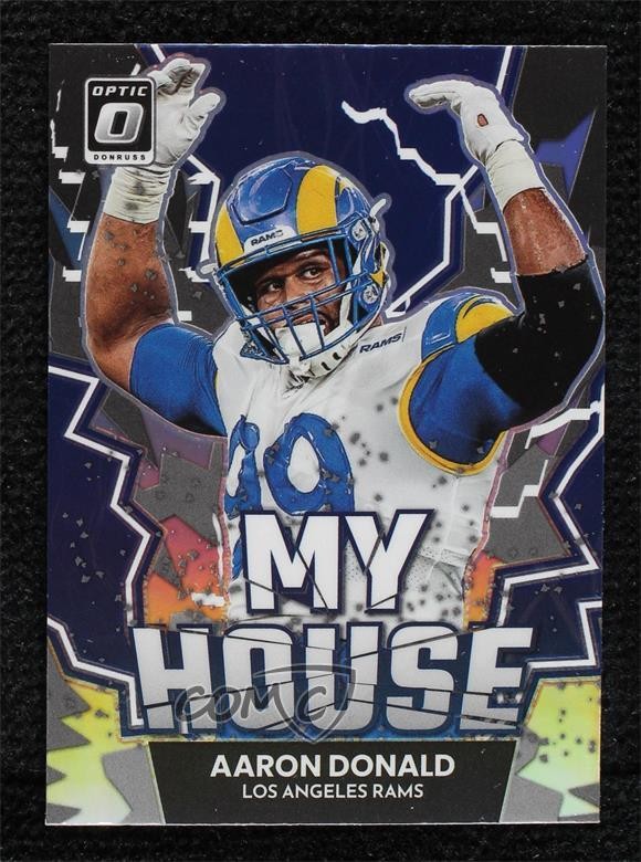 2022 Panini Donruss Optic My House! Holo Prizm Aaron Donald #MH-19
