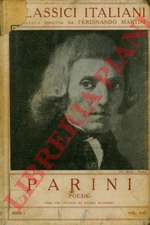 PARINI Giuseppe - Poesie. Con uno studio di Guido Mazzoni. (2-29063)