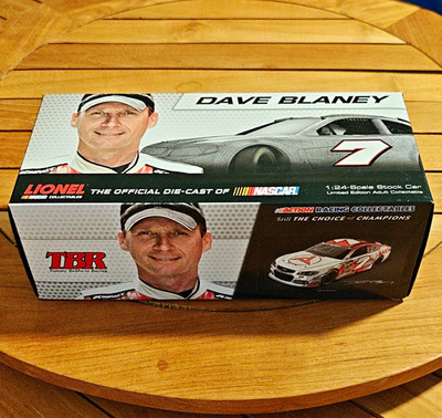 Lionel Dave Blaney #7 SANY 2013 Chevy SS 1:24 NASCAR Diecast LE