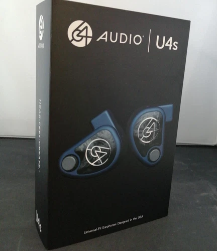 64 AUDIO U4s Universal Fit In-Ear Monitors Earphones 64A-7051 Used w/Box