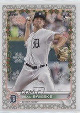 2022 Topps Holiday Mega Box Metallic Beau Brieske #HW104 tv5