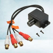  2 Pcs Stereo Verstärker Subwoofer-Bassknopf Auto -Stereoverstärker