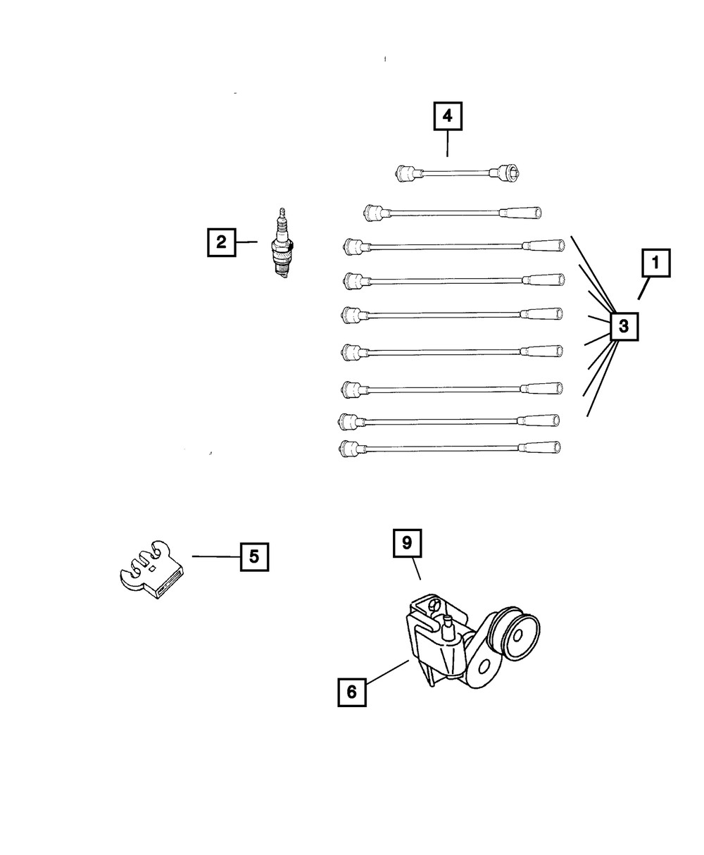 Genuine Mopar Spark Plug 68304194AA
