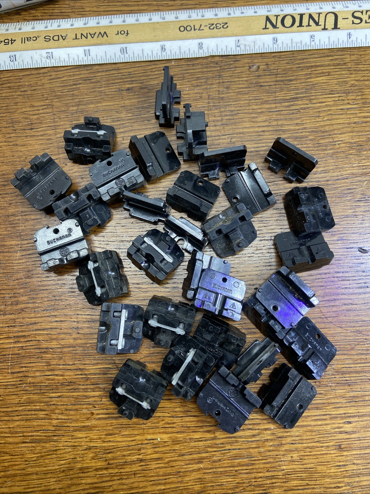 Large Lot Miscellaneous Buchanan Lineman Terminal Blocks
