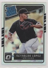 2017 Panini Donruss Optic Rated Rookies Holo Prizm Reynaldo Lopez #48 0w8