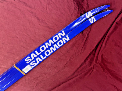   New! SALOMON S/MAX eSKIN Classic 188cm XC Cross Country SKIS Hard