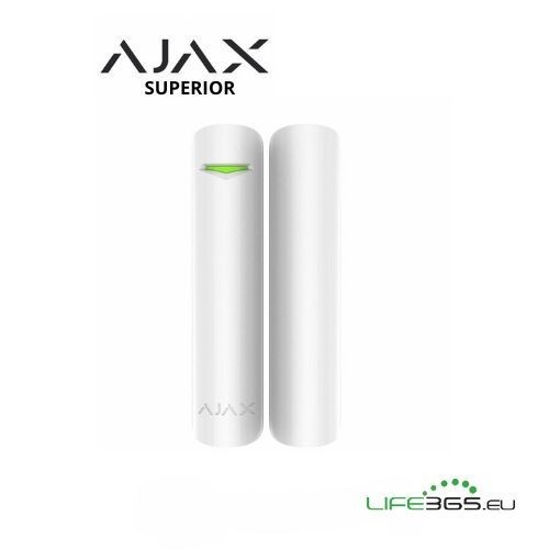 Ajax DoorProtect Plus Superior White: Contatto Magnetico Avanzato Jeweller