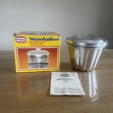 Dr. Oetker - Wasserbadform - Aluminium - Form für Pudding im Wasserbad 1,5 L