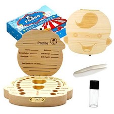 Baby Tooth Fairy Box Keepsake for Lost Tooth Tooth Holder for 3 Piece Set Boys