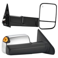Tow Mirrors Compatible with 2002-2008 Dodge Ram 1500, 2003-2009 2500 3500,
