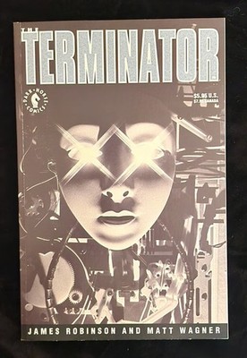 The Terminator - One Shot from Dark Horse Comics 1991 features Pop Up Page